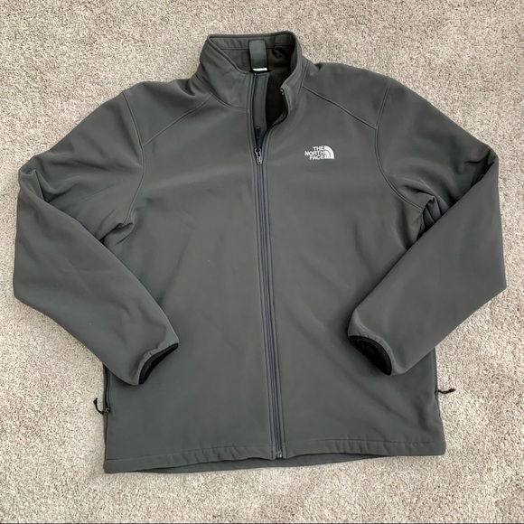 The North Face Other - The North Face Grey Mens Full Zip Fleece Lined Jacket